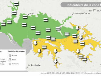 Bulletin de situation hydrologique au 1er août 2025