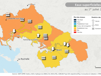 Bulletin de situation hydrologique au 1er juillet 2026