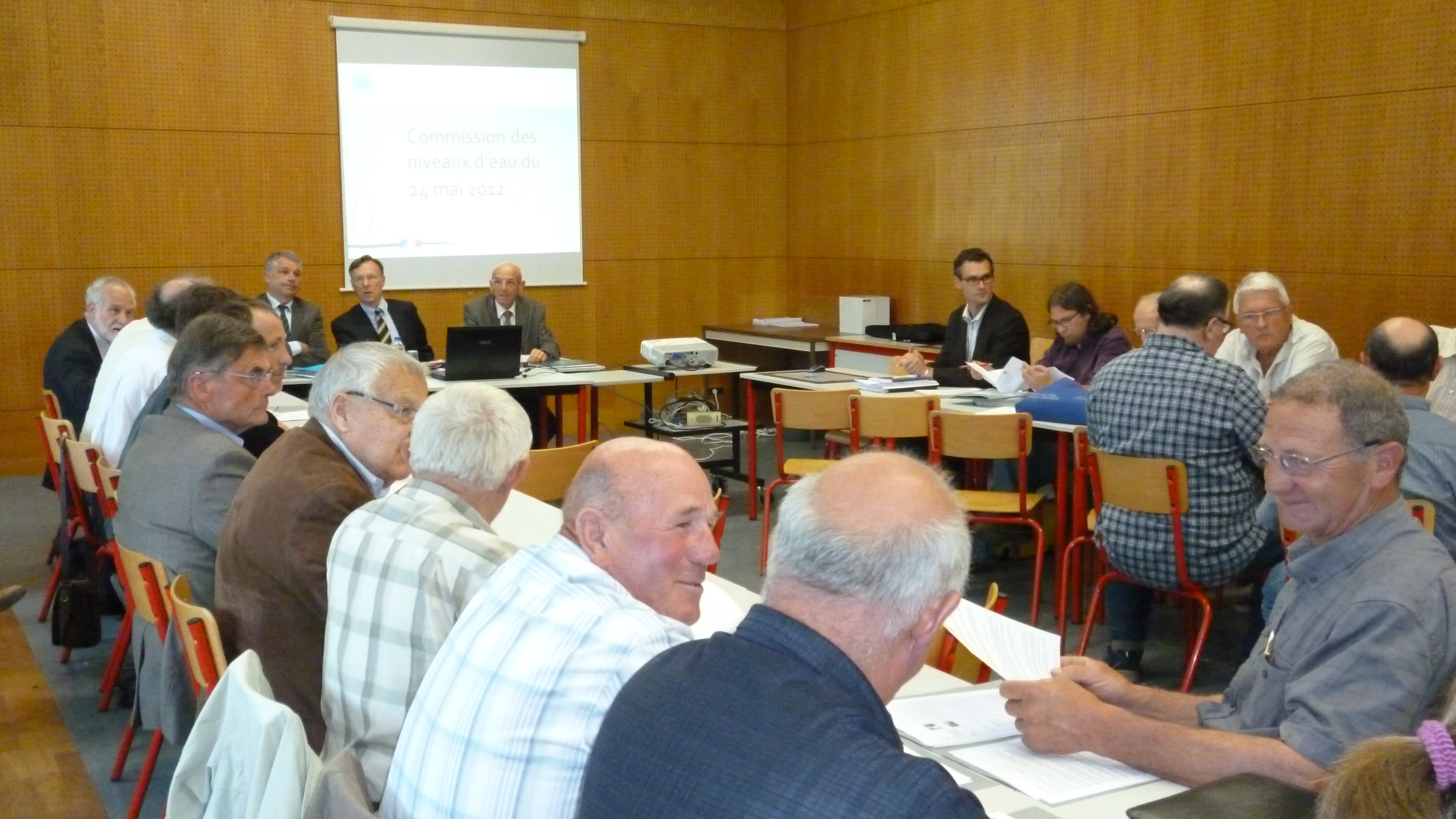 commission consultative sur les niveaux d'eau